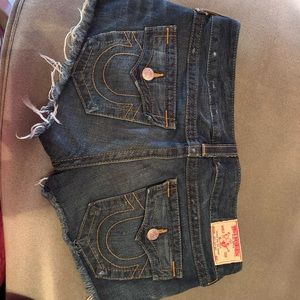 True religion size 30 shorts
